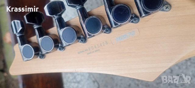 Ibanez RG 570 FM Transparent Blue., снимка 10 - Китари - 52928216