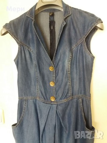 Дънкова рокля, снимка 3 - Рокли - 41867112