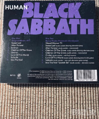 BLACK SABBATH , снимка 14 - CD дискове - 41685825