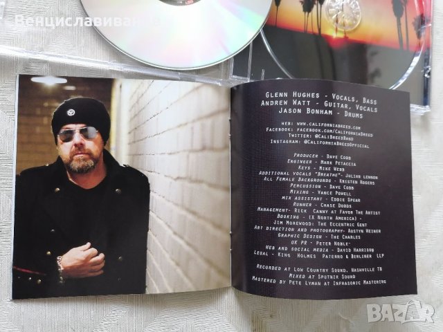 CALIFORNIA BREED / GLENN HUGHES - CD original, снимка 7 - CD дискове - 41001566