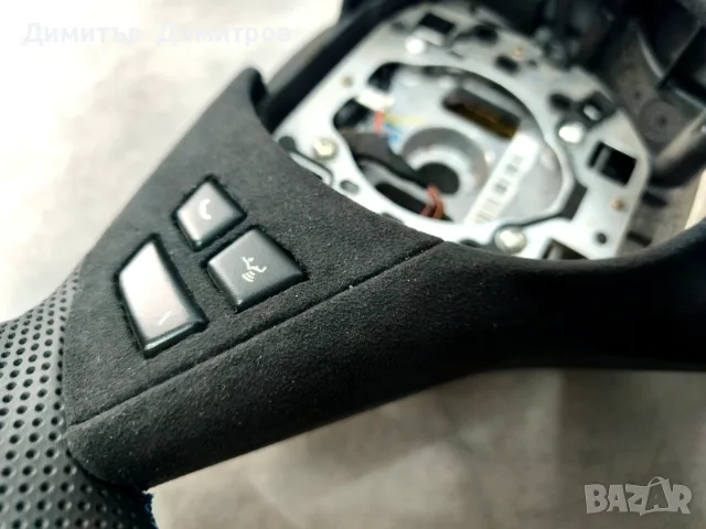 Претапициран волан за BMW E60, снимка 2 - Части - 55838698