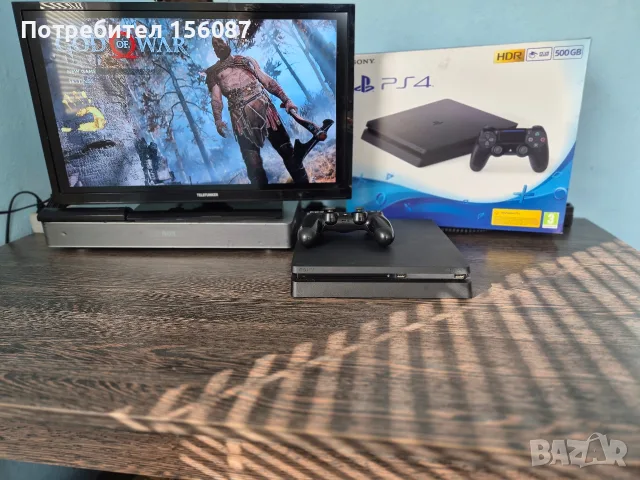 PS4 Slim ЧИСТО НОВ Хакнат!