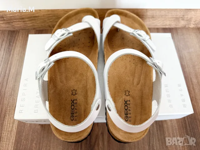 Кожени сандали Geox, снимка 6 - Сандали - 55939457