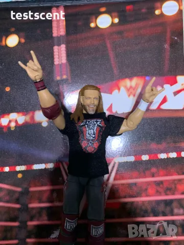 Екшън фигура WWE Edge Острието Adam Copeland Rated R Superstar WWE Mattel Elite играчка figure, снимка 11 - Колекции - 48928589