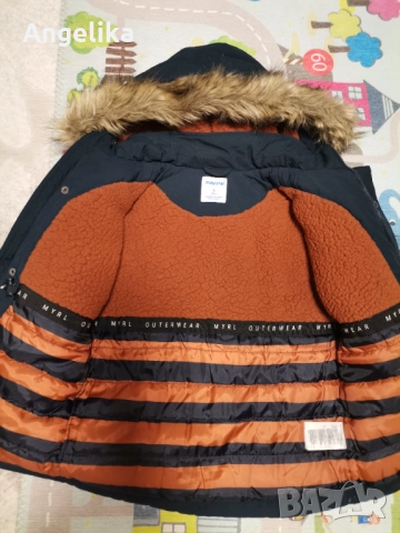 Детско яке тип парка 5г. на испанската марка MAYORAL, снимка 3 - Детски якета и елеци - 51780914