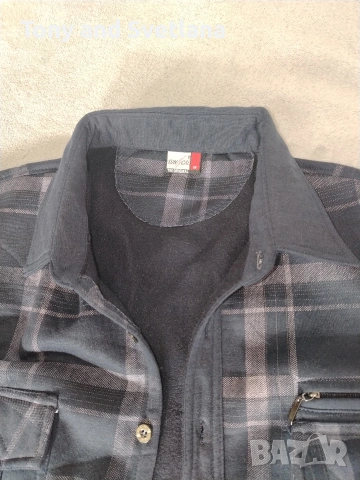 Ватирана риза мъжка, размер М, снимка 2 - Ризи - 53602104