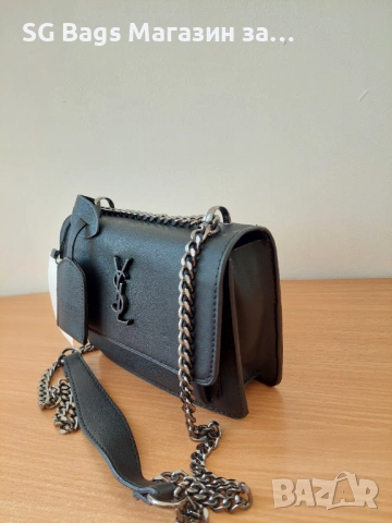 Ysl yves saint laurent дамска чанта през рамо лукс код 51, снимка 5 - Раници - 38143711