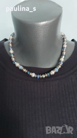 Шест различни броя / Колие тип чокър или гердан , снимка 17 - Колиета, медальони, синджири - 53529565