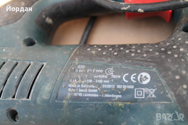 Зеге ''Bosch GST 150 BCE'' 780 W, снимка 11 - Други инструменти - 41626357