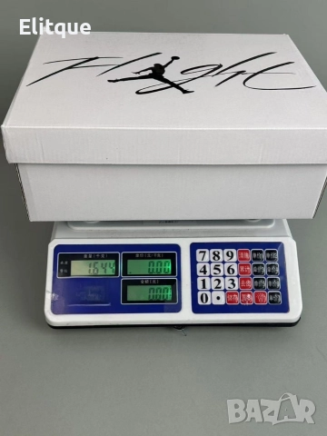 Професионален електронен кантар до 40 кг с двоен дисплей