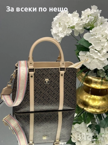 Tommy Hilfiger Дамска Чанта Томи Хилфигер - Налични Различни Цветове Код E944