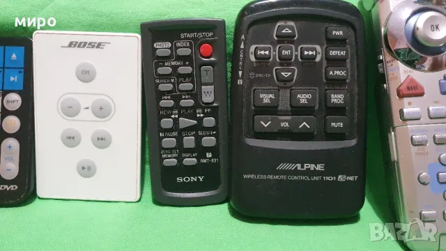 Дистанционни Sony,Creative, Bose,Alpine, Pioneer , снимка 3 - Аудиосистеми - 49189580