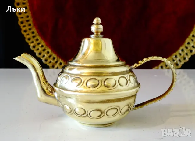 Чайник от месинг,миниатюра. 