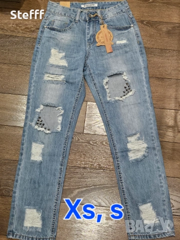 Дамски дънки, снимка 2 - Дънки - 53692734