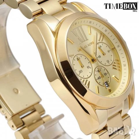 Michael Kors MK5605 Bradshaw Chronograph. Нов дамски часовник, снимка 5 - Дамски - 38810649