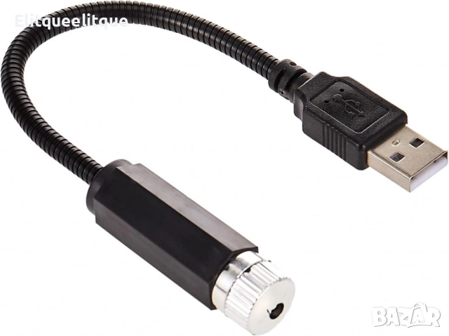 USB Звезден проектор с 360° въртене, снимка 3 - Други - 52346406