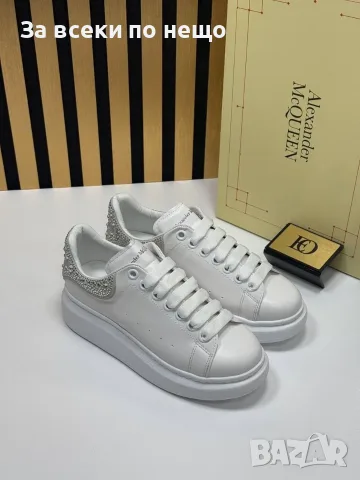 Alexander McQueen Дамски Маратонки С Кристали👟Дамски Спортни Обувки С Камъни - 3 Цвята Код E143, снимка 15 - Маратонки - 55799954