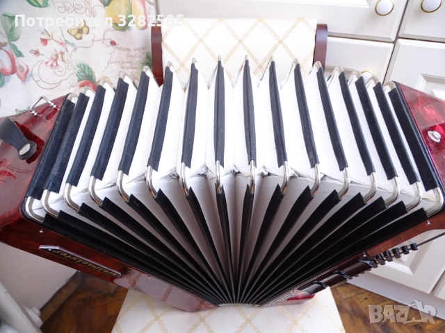 НОВ акордеон Велтмайстер Серино 60 баса ., снимка 16 - Акордеони - 52527085