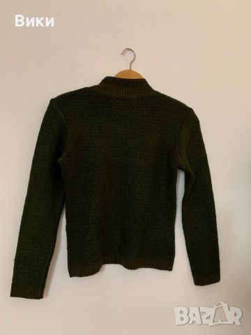 Зелена блуза xs/s, снимка 6 - Блузи с дълъг ръкав и пуловери - 39094918
