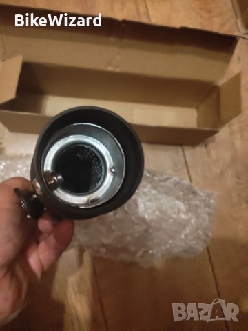 JFG RACING Универсален ауспух за мотоциклети 1.5" OD Inlet 12" НОВО, снимка 5 - Части - 41740491