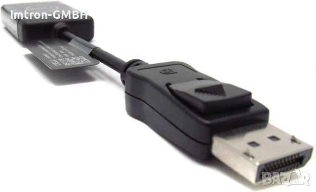 Адаптерен конвертор преходник  Dell DisplayPort към VGA, модел M9N09 5KMR3 - DANBNBC084, снимка 2 - Кабели и адаптери - 50983333