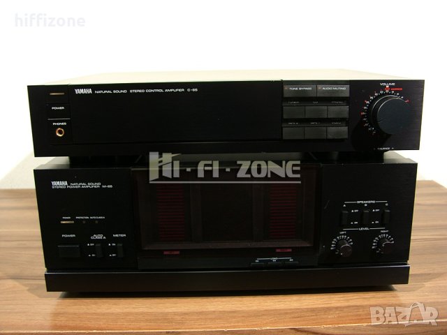 Комплект   Yamaha c-65 / m-65 /1 , снимка 5 - Ресийвъри, усилватели, смесителни пултове - 40480510