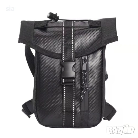 Чанта за крак/ Бедро, drop leg bag, Карбон