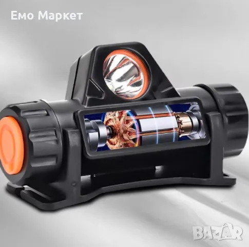 FL 61 Челник с регулируема LED и COB яркост, магнитен клипс и USB зареждане, снимка 8 - Къмпинг осветление - 49263278