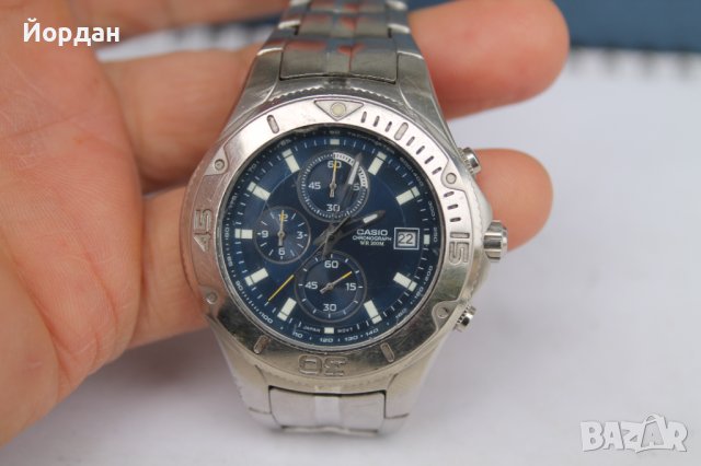 Часовник ''Casio chronograph wr200 m'' 43 мм, снимка 8 - Мъжки - 38687009