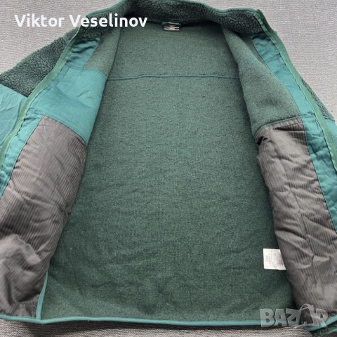 Dickies Red Chute Sherpa Fleece Jacket Мъжко Яке Размер L, снимка 7 - Якета - 52470402