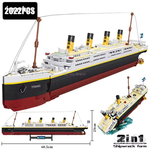 Lego Titanic | Титаник от лего, снимка 8 - Конструктори - 51765884