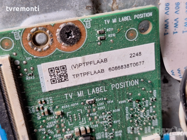 T-CON 715GC612-T01-000-004D за 50-инчов телевизор PHILIPS Модел 50PUS7607/12 , с дисплей TPT500WR-QU, снимка 2 - Части и Платки - 51764063