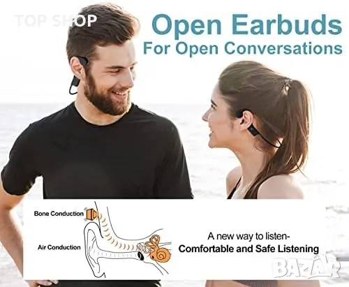 Нови безжични Bluetooth Спортни Слушалки за Бягане Тренировки Спорт Подарък, снимка 7 - Безжични слушалки - 49444290