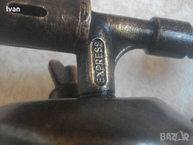 Френска Старо Качество Мини Бензинова Лампа-Отлична-Колекционерска Висок Клас-EXPRES 41T-Unis FRANCE, снимка 5 - Други инструменти - 44493541