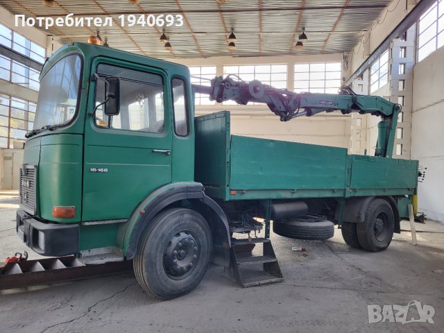 Камион с кран МАН 16.168, снимка 5 - Камиони - 39431957