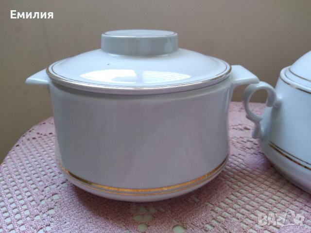 Български порцеланови супници, снимка 2 - Сервизи - 40726927