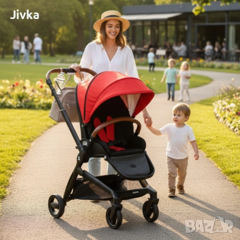 Бебешка количка 3 в 1, Zizito Harmony Lux, снимка 5 - Детски колички - 52423746