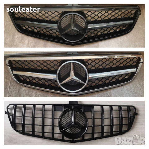 Решетка/маска с емблема за W204/W212/W207/W203 различни видове