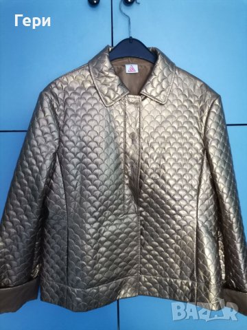 Златисто дамско яке на Аристон, снимка 2 - Якета - 41931892