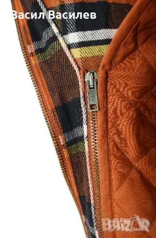 LEVIS мъжко карирано яке обанжево подвижна подплата, снимка 8 - Якета - 51934196