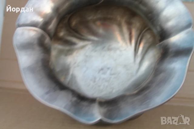 Сребърна ваза , снимка 10 - Други ценни предмети - 51392745