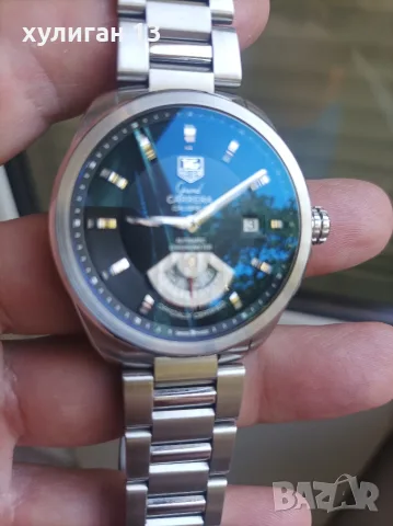 Продавам автоматичен часовник Tag Heuer Grand Carrera 