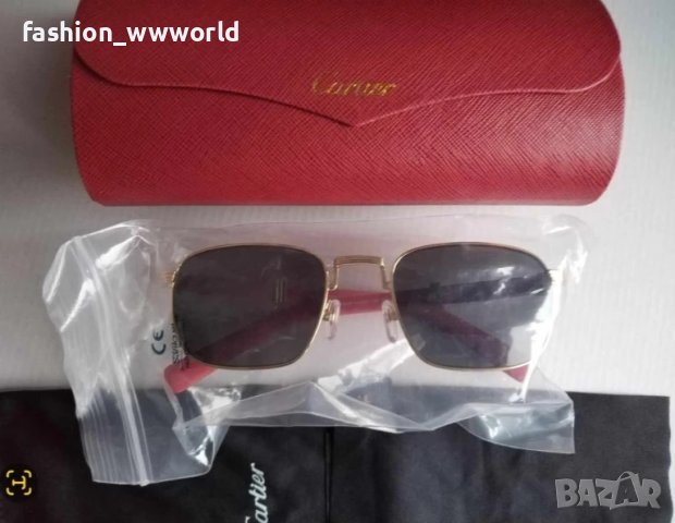 червени очила Cartier 