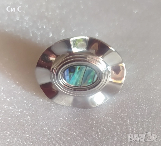 НОВИ Винтидж пръстени с естествен морски седеф, снимка 4 - Пръстени - 52414125