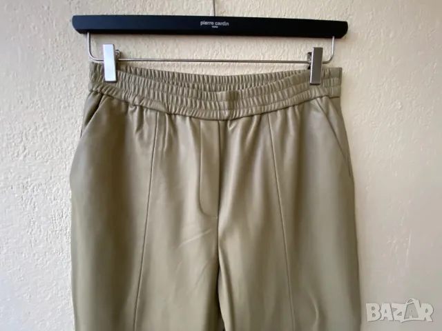 Кожено сако и панталон 7/8 MANGO, снимка 8 - Костюми - 49427651