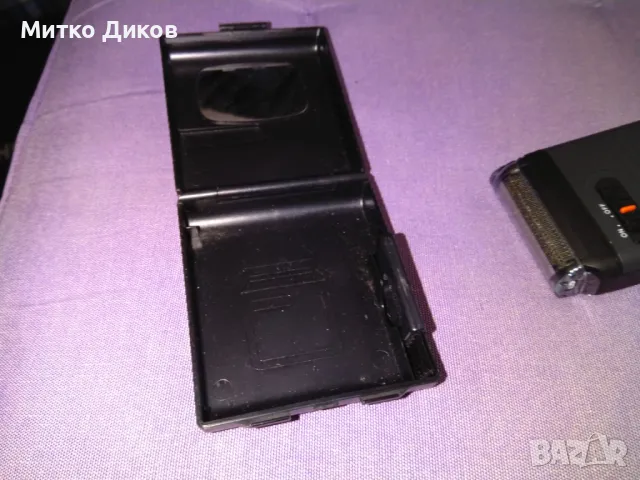 Sanio Japan маркова туристическа машинка за бръснене отлична на батерии , снимка 3 - Машинки за подстригване - 47522330