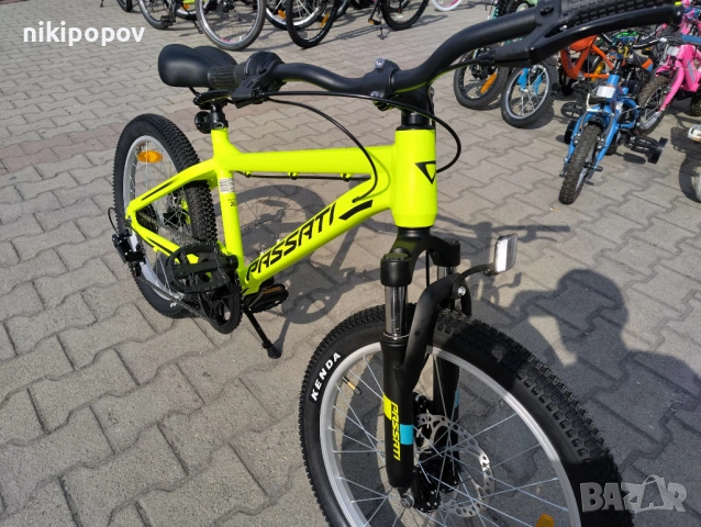 PASSATI Алуминиев велосипед 20" ALUMINIUM жълт, снимка 12 - Велосипеди - 53838767