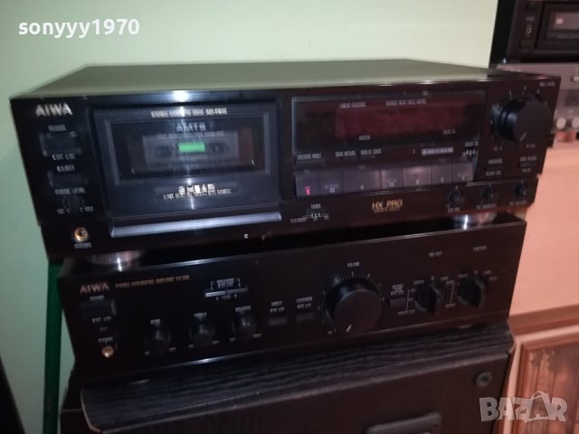 AIWA 3HEAD DECK+AIWA AMPLIFIER 2407231100, снимка 7 - Ресийвъри, усилватели, смесителни пултове - 41640405