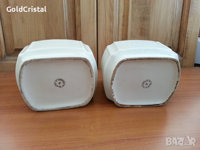 Български порцелан буркани , снимка 2 - Антикварни и старинни предмети - 36461706