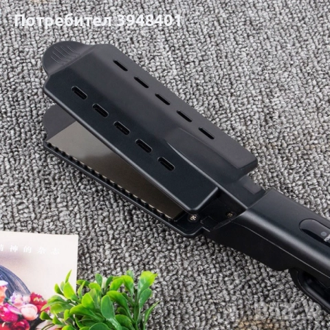 Професионална турмалинова преса за коса , снимка 3 - Преси за коса - 52777267